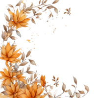 waterverf bloemen bloem ontwerp, waterverf bloem regelingen bloemen, waterverf bloem ontwerp, bloem sublimatie bloemen clip art, bruiloft decoratie, ai gegenereerd png