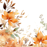 Watercolor Floral Flower Design, Watercolor Flower Arrangements Florals,  Watercolor Flower Design, Flower Sublimation Floral Clipart, Wedding  Decoration, AI Generated 24583885 PNG