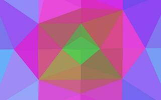 Light Multicolor, Rainbow vector polygon abstract backdrop.