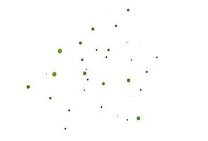 Light Green vector cover with spots.