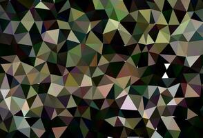 Light Green, Red vector low poly texture.