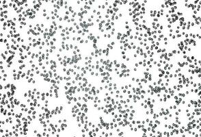Light Black vector template with circles.
