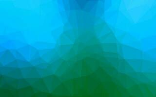 Light Blue, Green vector low poly layout.