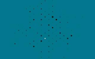 Light BLUE vector background with bubbles.