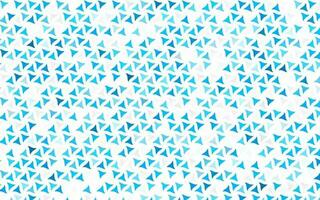 Light BLUE vector seamless pattern in polygonal style.