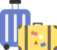 travel bag luggage cartoon png
