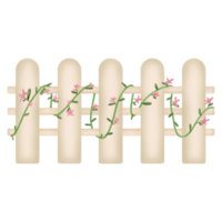 Lovely kawaii fence png