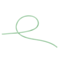 une vert ligne png