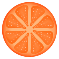 adorável kawaii laranja png