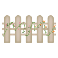Lovely kawaii fence png