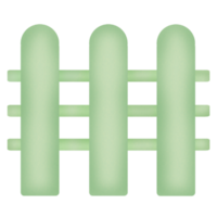 Light green fence png