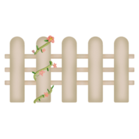 Lovely kawaii fence png