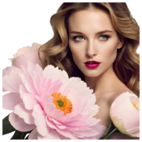 The Beauty of Roses generative with AI png