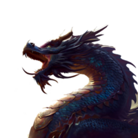 abrazo el nuevo año con dragones generativo con ai png