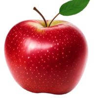 Red Apple Fresh and Delicious generative with AI png