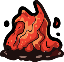 lava png gráfico clipart diseño