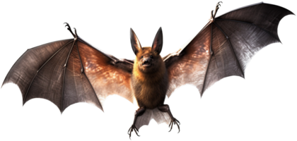 pipistrello volante png con ai generato.