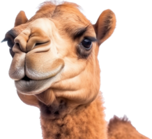kameel grappig PNG met ai gegenereerd.
