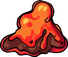 Lava png Grafik Clip Art Design