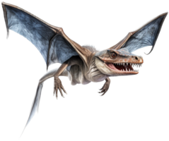 Pteranodon fliegend png mit ai generiert.