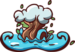 Flood png graphic clipart design