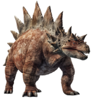 Stegosaurus png AI generated