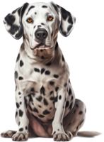 Dalmatian with . png