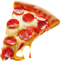 Pizza png con ai generato.