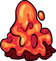 lava PNG grafisch clip art ontwerp