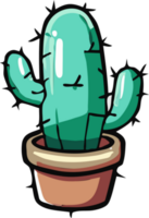 Cactus png graphic clipart design