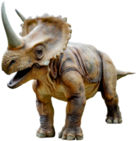 Triceratops png with AI generated