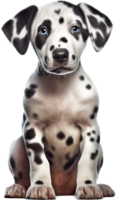 dalmatian png med ai genererad.