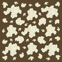 Popcorn vector illustration for graphic design and decorative element