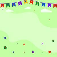 Abstract background for children vector