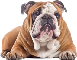 buldogue png com ai gerado.