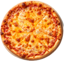 superiore Visualizza Pizza con ai generato. png