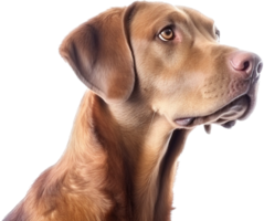 Labrador png con ai generado.