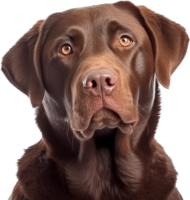 Labrador png con ai generado.