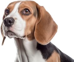 Beagle png mit ai generiert.