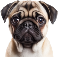 Pug with . png