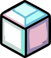 cube png graphique clipart conception