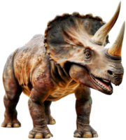 Triceratops png with AI generated