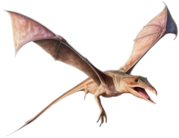 Pteranodon fliegend png mit ai generiert.