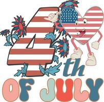 4th Of July Sublimation Design Bundle vector