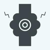 Icon Joint. related to Body Ache symbol. glyph style. simple design editable. simple illustration vector