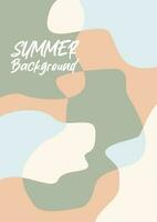 awesome abstract pattern summer background. Colorful vector design for banners, greeting cards, posters, social media.