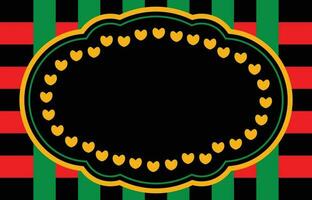 Juneteenth theme geometric background, freedom day, annual holiday. with empty space for text, vector design for banner, greeting card, poster, social media.