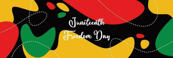 Juneteenth theme abstract background, freedom day, annual holiday. with empty space for text, vector design for banner, greeting card, poster, social media.