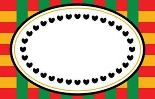 Juneteenth theme geometric background, freedom day, annual holiday. with empty space for text, vector design for banner, greeting card, poster, social media.