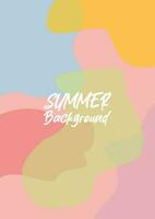 awesome abstract pattern summer background. Colorful vector design for banners, greeting cards, posters, social media.